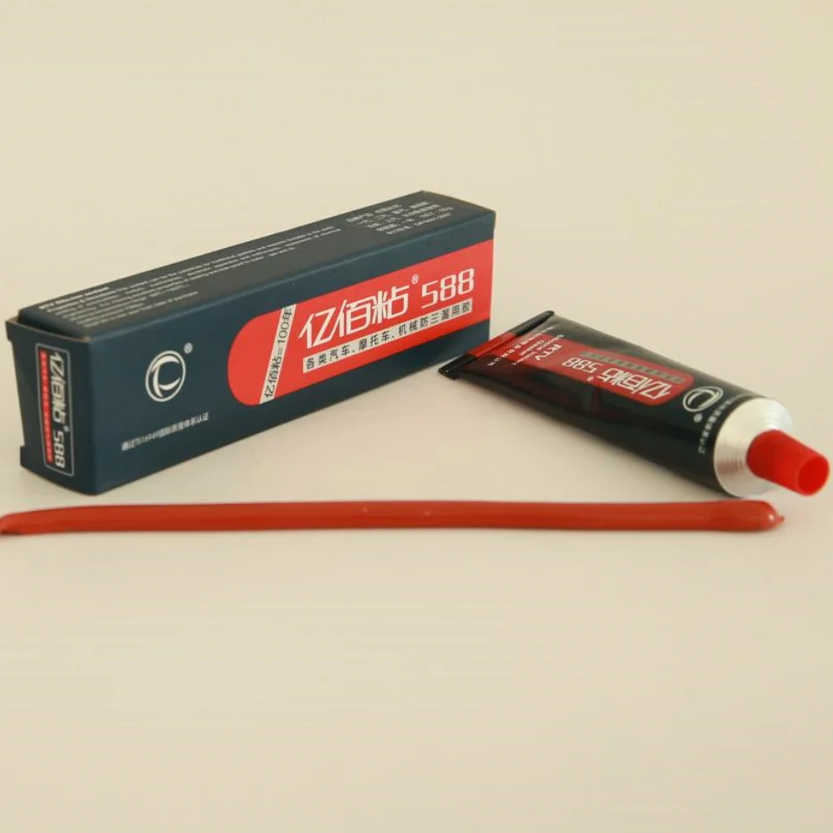 AREXONS MOTORSIL D Orginal red RTV Silicone Gasket Maker 60g dough for engines high temperature engine sealant easy removal