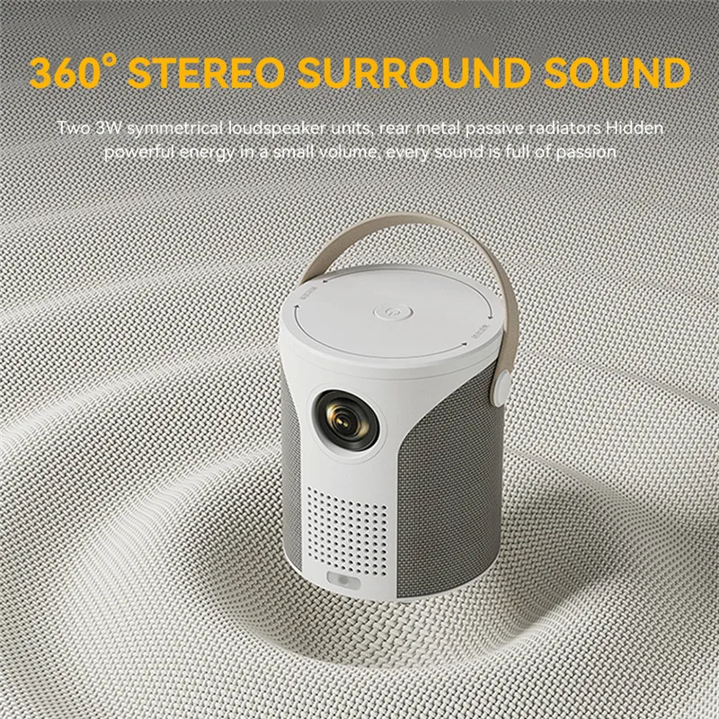 Professional Manufacture LCD Display 100 ANSI Lumens Native HD 720P Projectors for Home Cinema Entertainment