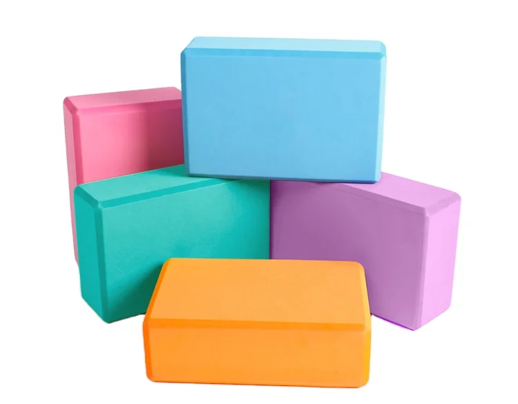 Profession manufacture Direct selling Eco Friendly high density eva foam yoga block