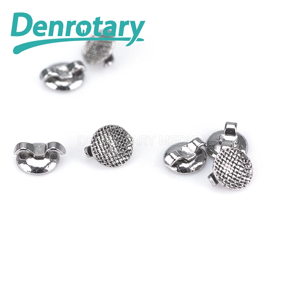 dental products dental instruments round rectangle orthodontic lingual button