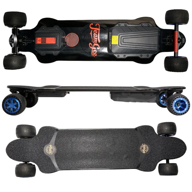 Factory price overseas warehouse remote control long e-skateboard canadian maple wood longboard complete electric