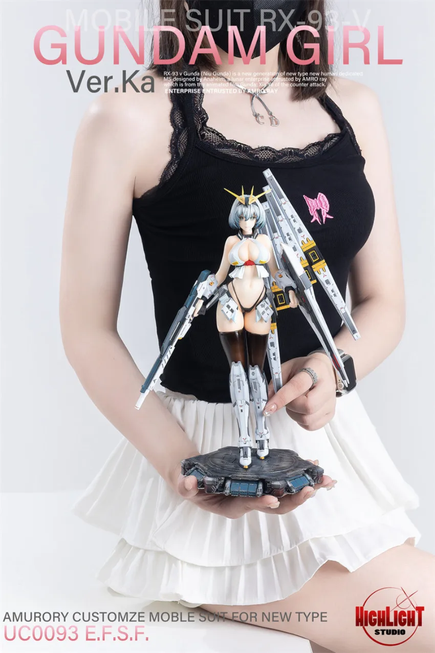 Japan Anime GK High Light Mobile Suit Girl action figure for collect