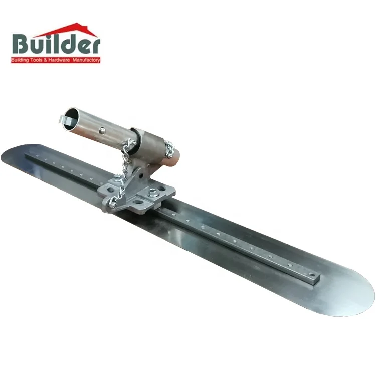 Carbon Steel Concrete Tools Plastering Trowel Finishing Fresno Trowel for Concrete Polishing,5IN Breadth