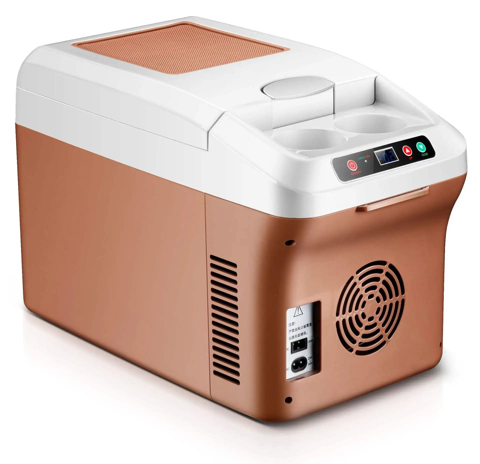 Popular DC12V Portable Fridge High Capacity Camping Drink Freezer Car Refrigerator 12L