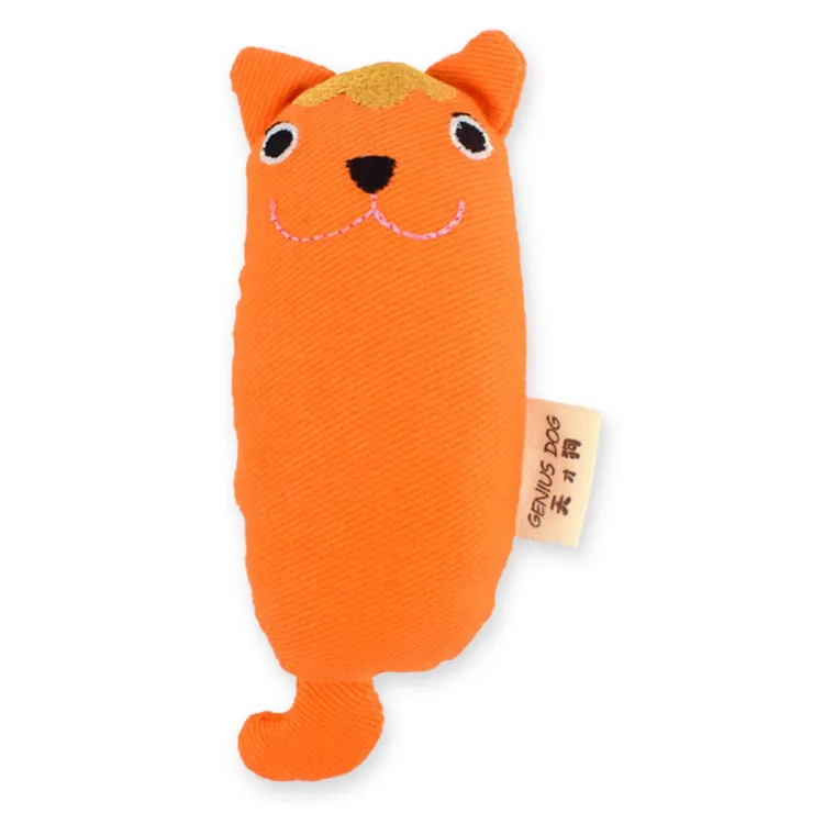 Catnip Toys for Cat Chew Toy Teeth Cleaning Interactive Non-Toxic Dog Shape