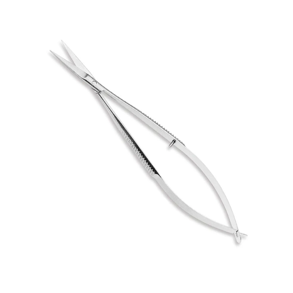 German Stainless Steel Micro Scissors Mirror Polish Sharp Straight Blade Surgical Neuro Instruments Micro Scissor