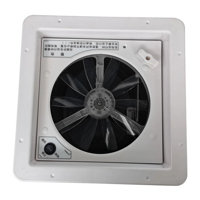 2024 TONGFA 280-280mm manual RV motorhome Caravan camper Ventilation fan with Insect screen