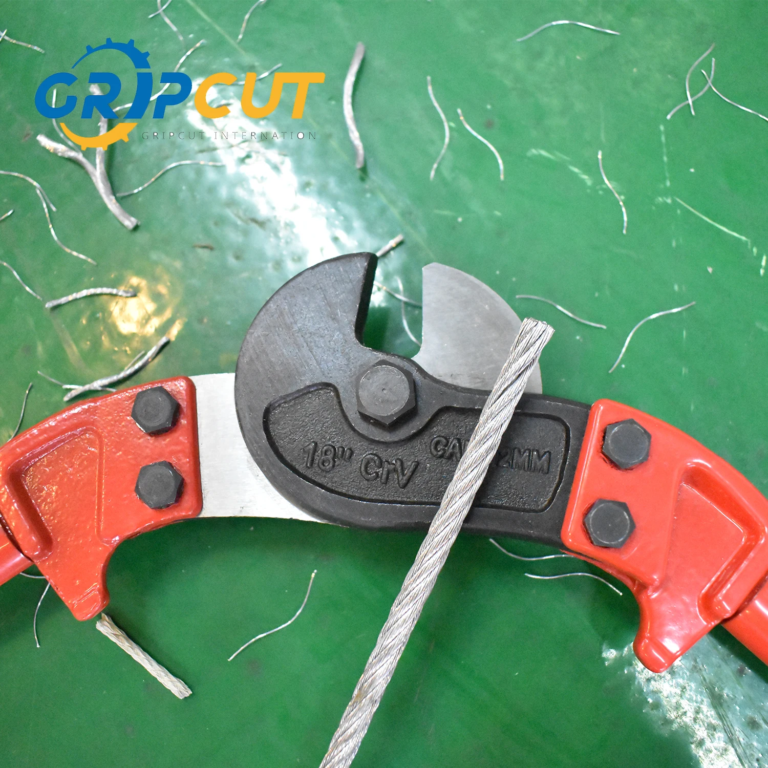 2022 Aluminum Handle Rope Cutter Manual Steel Rope Cutting Tool HS-102A Mini Wire Rope Cutter