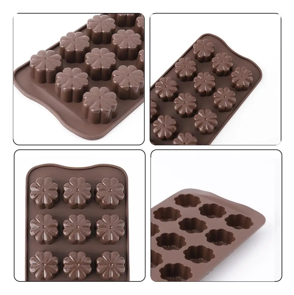 3D Custom Unique Break-Apart Silicone Candy Mold Trays Polycarbonate Chocolate Mold