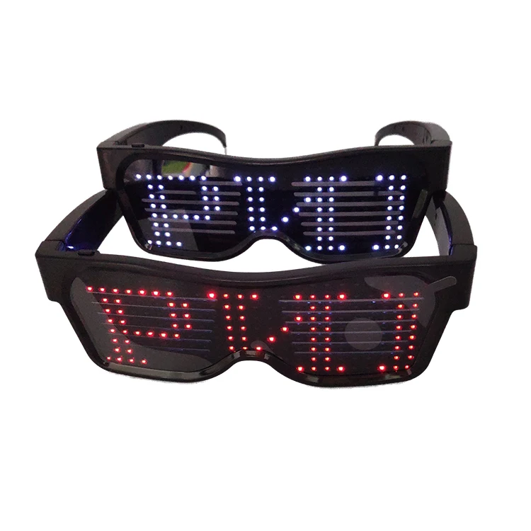 Festivals Raves Flashing Cool Party Light up LED Glasses For Nightclubs