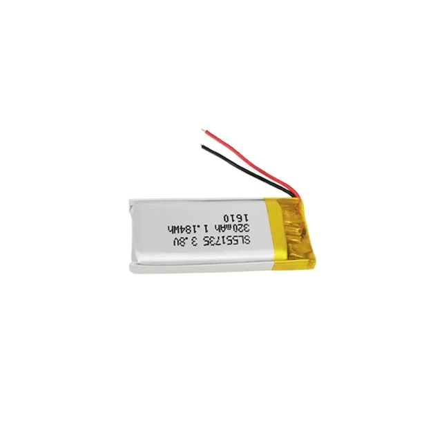 wholesales best quality lipo 3.7v battery 551735 320mah with pcm for electric shaver