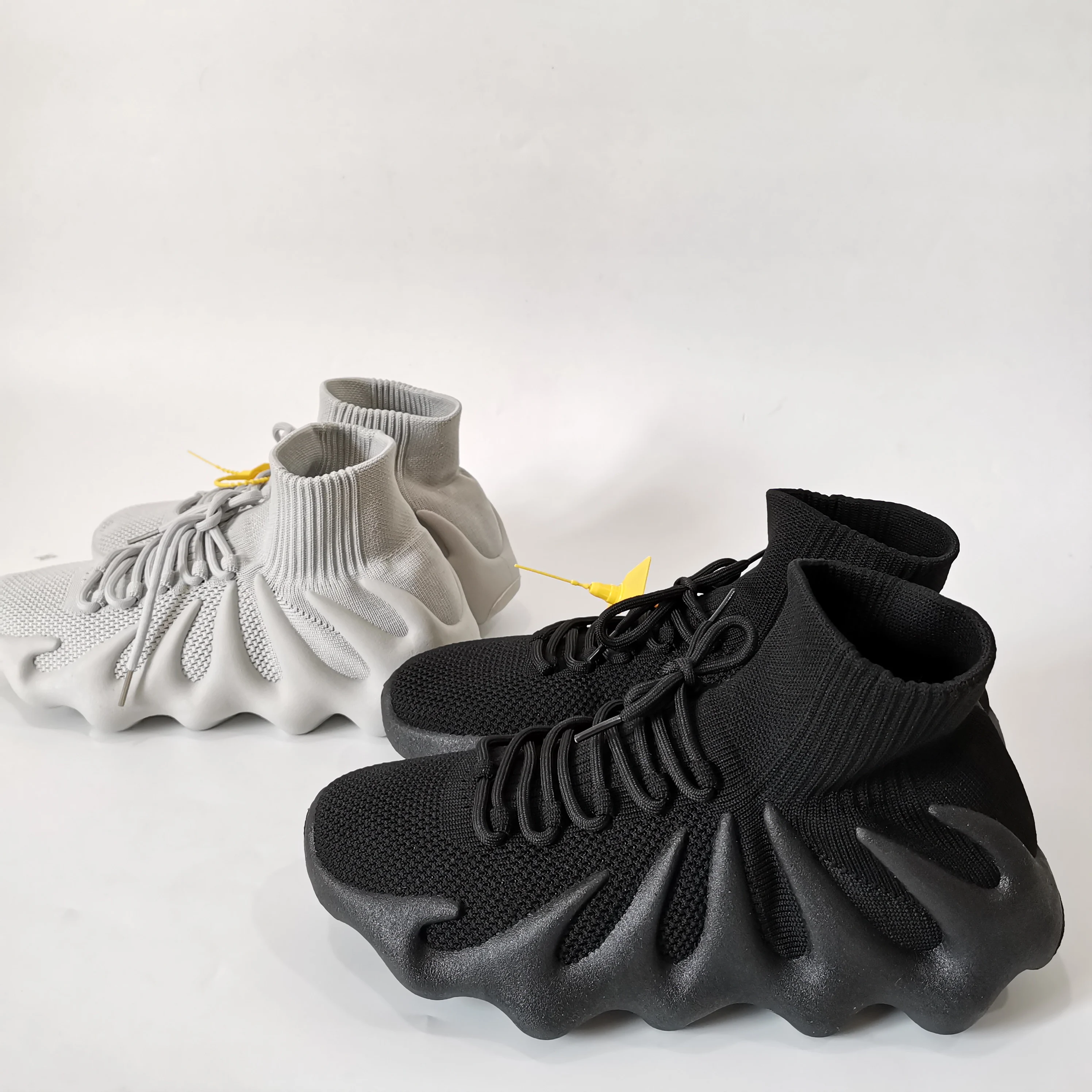 Breathable non slip mesh running socks sneaker shoe