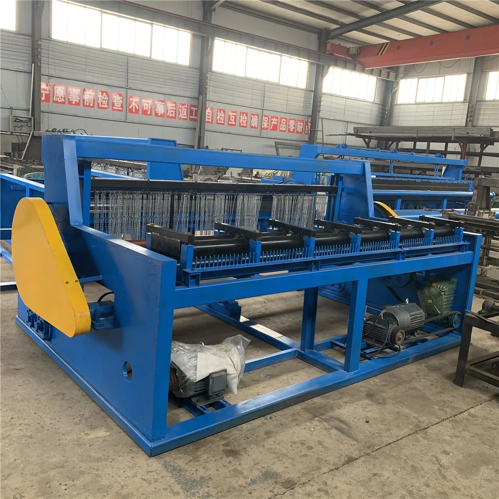 Good quality high carbon crimped spring steel wire mesh making machine