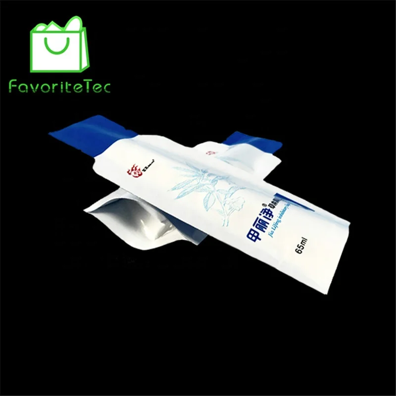 China Custom Printed Logo Original Sports Nutrition Packs Biodegradable Energy Gel Drink Packaging Pouch Bags