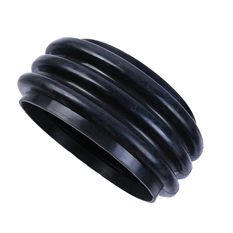 Dust cover piston rod zipper telescopic round protective cover rubber ring