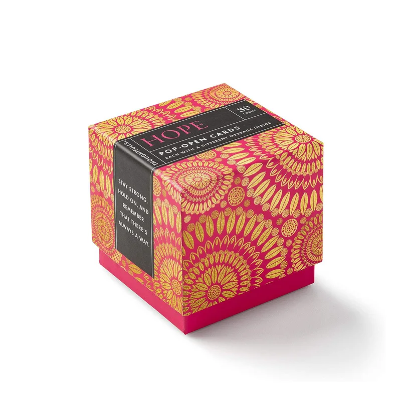 Pop Open Cards, BELIEVE, BE HAPPY, SMILE, THANK YOU, SHINE, HAPPY DAY- Inspirational gift card