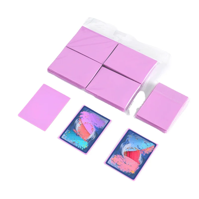 Customized China Colorful Magic PP waterproof baseball  Card Sleeves Protective card sleeves