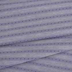 Popular textile nylon spandex polyester stripe single jacquard mesh knit fabric for T-shirt