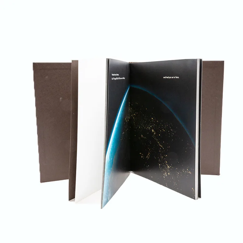 Factory Manufacturer Custom Full Color Hardcover Magazine Photo Book Printing Service