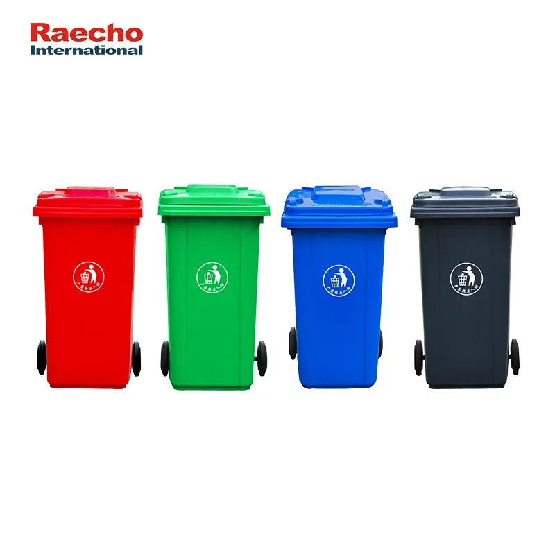 Medical Plastic Waste Bin Dustbin Truck 30L 50L 100L 120L Outdoor Recycle Pedal Mobile Garbage Bin