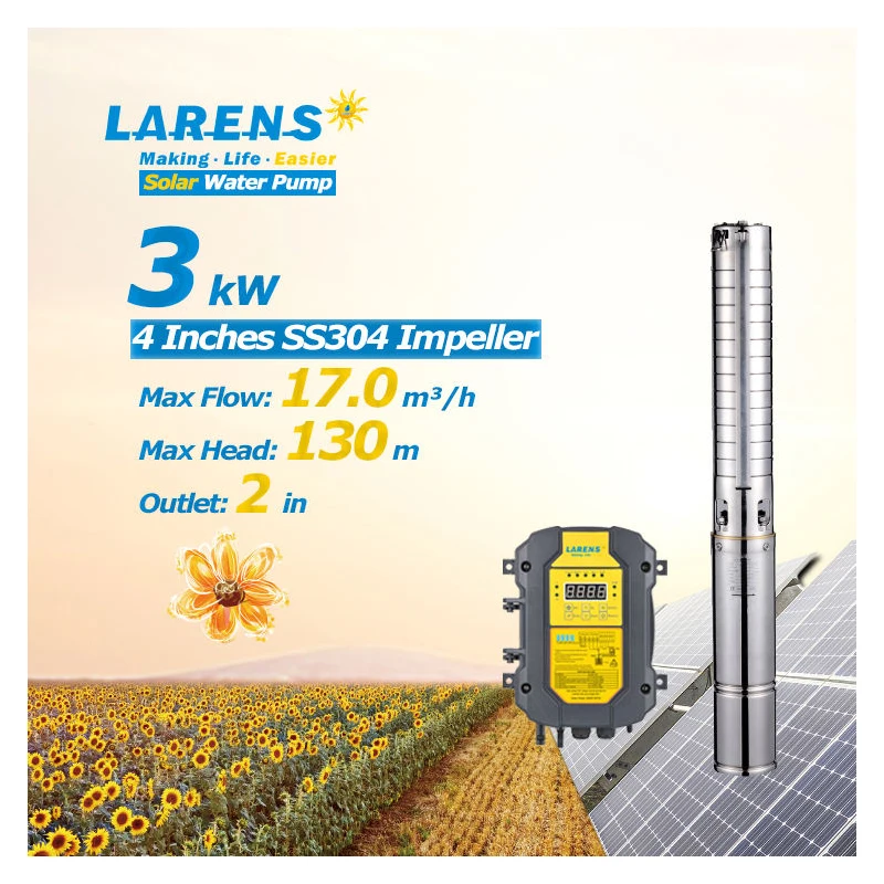 New Farm Deepwell Solar Bldc Water Submersible Borehole Multistage Centrifugal Pump For Borehole