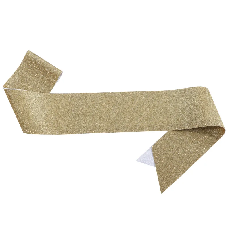 blank shoulder strap green onion powder cloth can still DIY all kinds of birthday wedding party belt