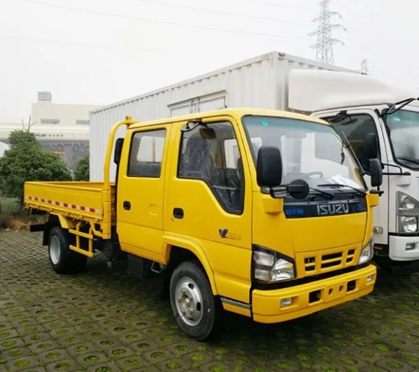 High quality  double cab 5T cargo truck Euro 4 npr ISUZU truck for export