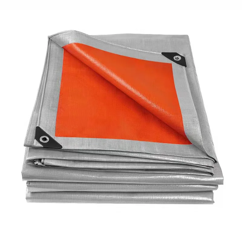 Customized Heavy Duty Poly Tarp Truck Covers Waterproof Polyethylene Tarpaulin Roll Grain Drying Other Fabric Pe Tarpaulin