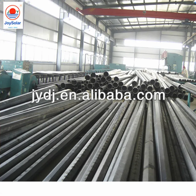 3m 5m 6m 8m 10m 12m hot selling solar street light steel pole