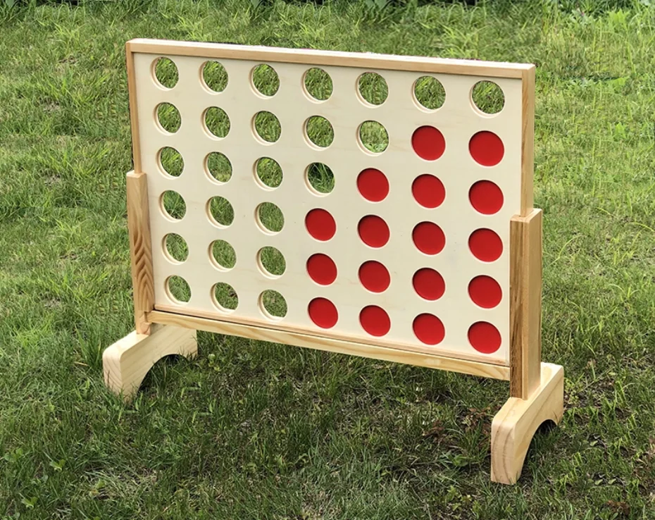  Yard Game Set Wooden Giant 4 connect in a Row Connect для