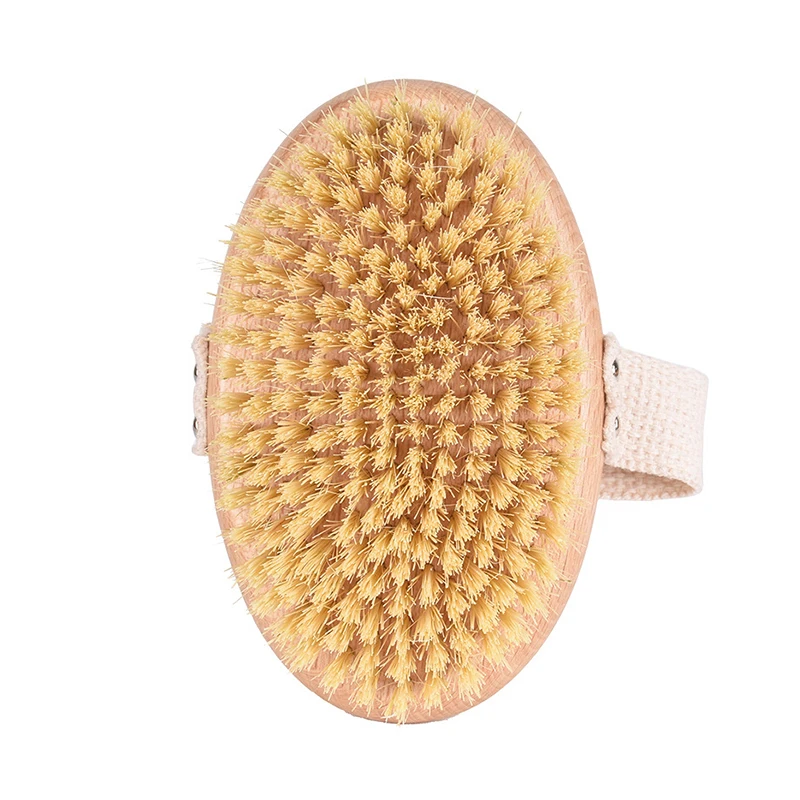 Щетка для тела из сизаля, с логотипом