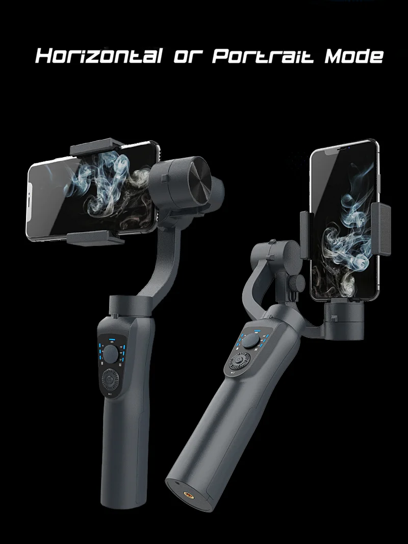 2021 Factory Price OEM steadicam 3-Axis tripod handheld Smartphone 3 axis Gimbal Stabilizer