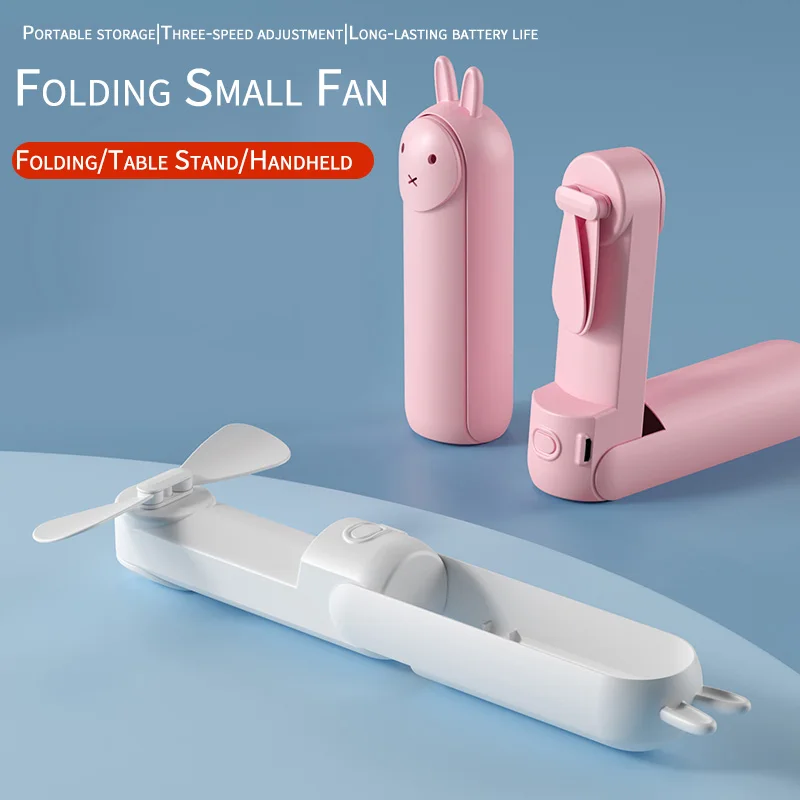 Hand Fan Rechargeable Portable Fan Rechargeable Cute Hand Held Fan