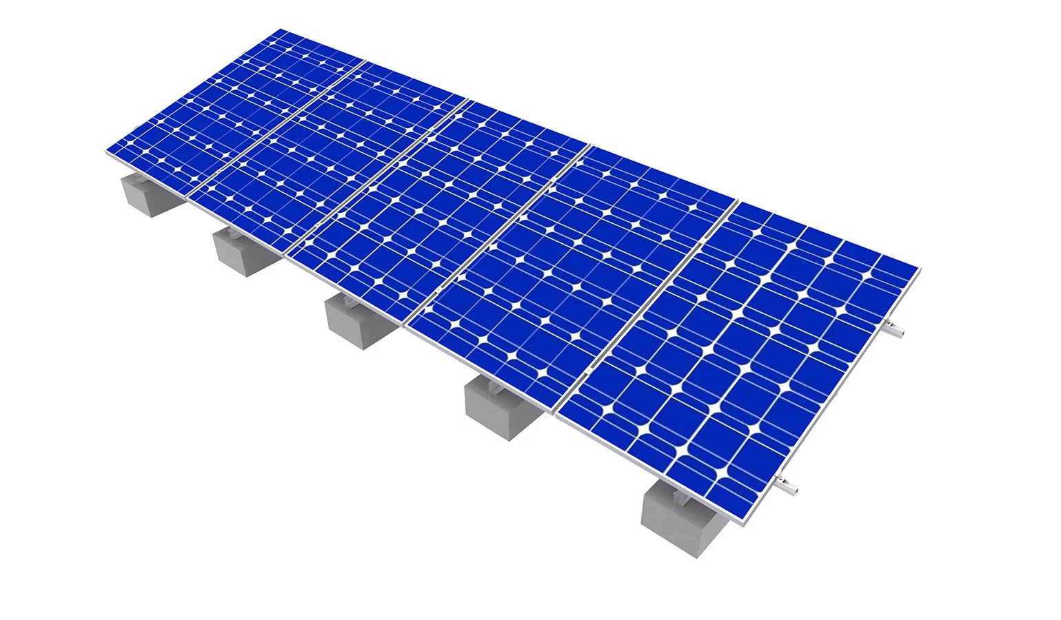 Cheap Solar Panel Stand Flat Roof Solar Panel Mounting Brackets