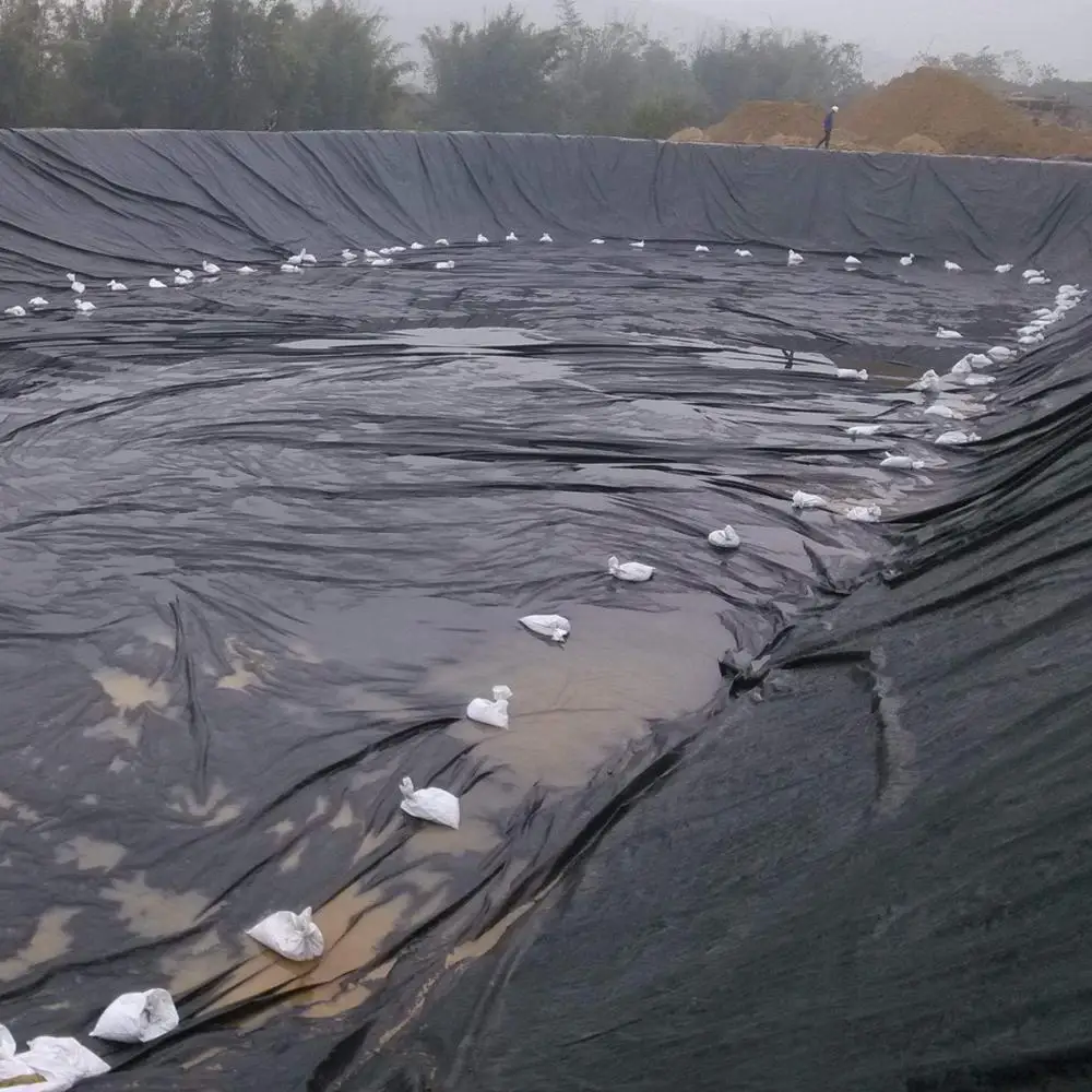 
RPE Polyethylene Pond Liner for Artificial Landscape Lakes in Sri-lanka 0.75mm 