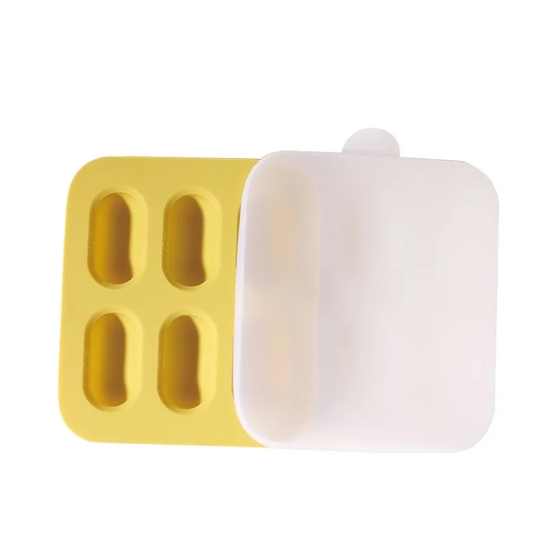 Breastmilk Teething Popsicle Mold , Baby Fruit Food Feeder Teether Tray, Baby Food Maker, Ice Cube Tray