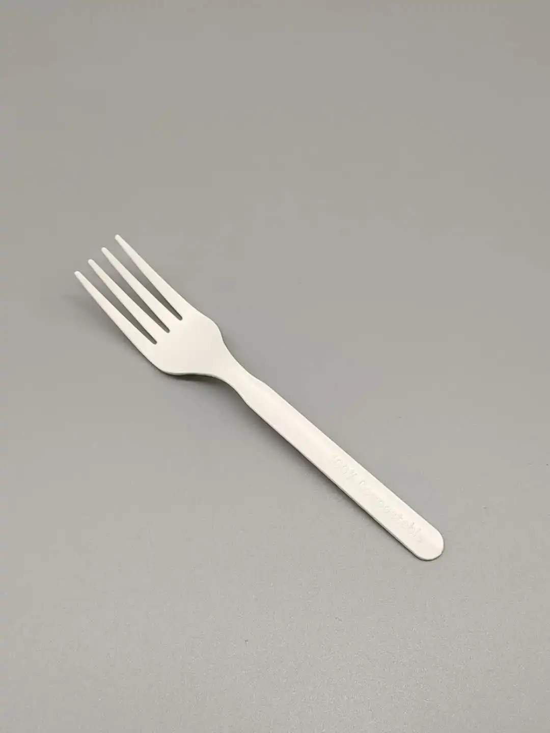 
GreenWorks Delicate 6 inch Strong and not plastic compostable fork cutlery cpla fork for restaurant , party or home 