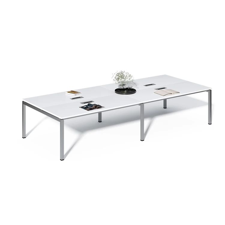 Luxury Customized Mdf Conference Tables Modern Design Wood Material Commercial Office Meeting Rooms Directly Supplied Factory