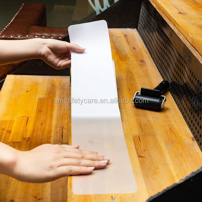 Indoor PEVA stair non slip tape clear tape Safety stair grip tape