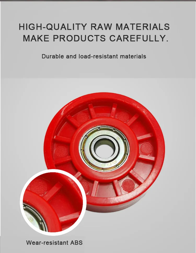 Diameter 1.97 Inches 1.5 Inches 1 Inch Metal Skate Wheel for Unloading Conveyor