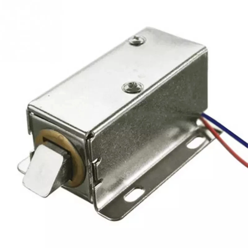 DC12V Alloy Cabinet Door Drawer Solenoid Lock Assembly