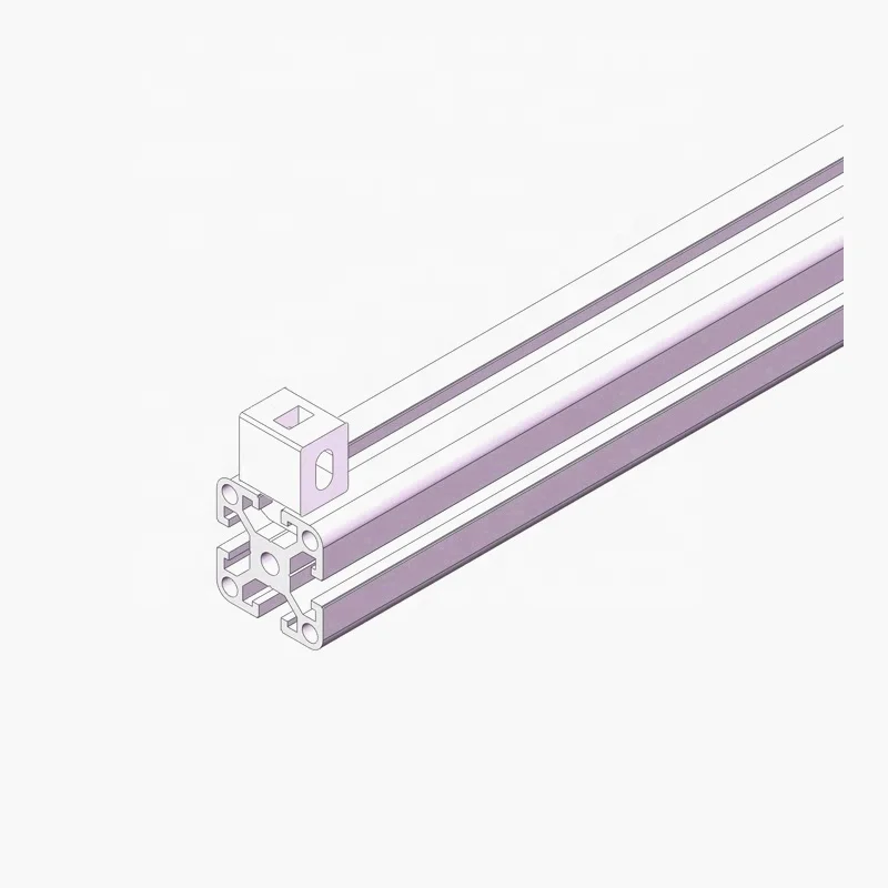 China Supplier OB Style Transparent 30 Panel Mount Block for 4040 Extrusion T Slot Aluminium Profile #3008