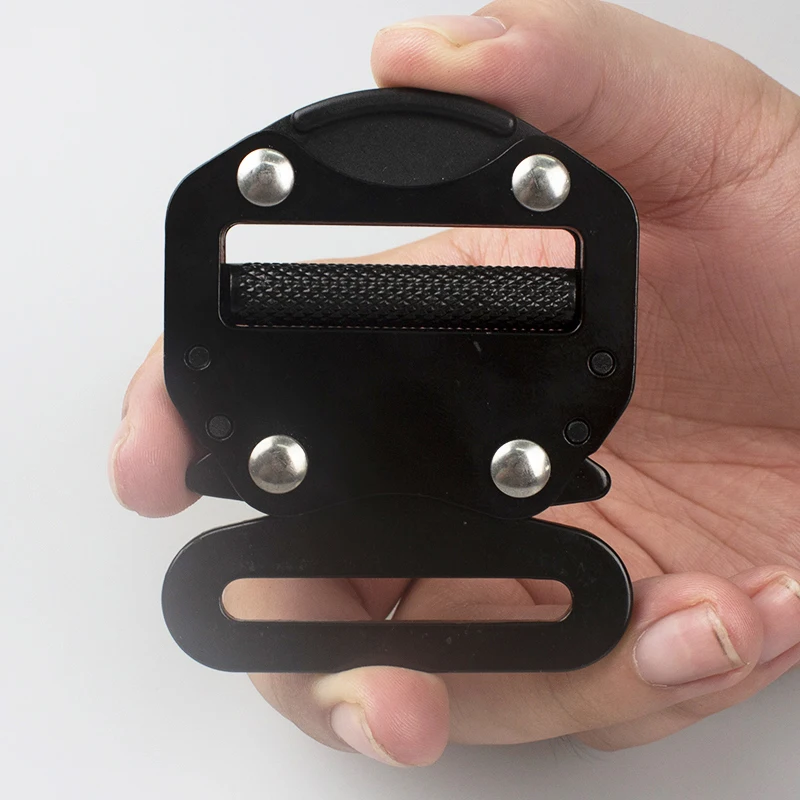 Factory Custom High Quality Black Color quick release buckle for Harness Belt