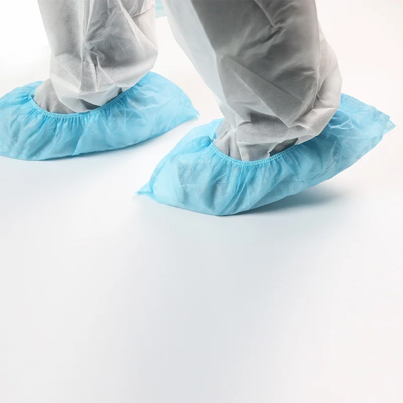Автоматические водонепроницаемые нетканые медицинские изоляционные Бахилы для ботинок, одноразовые Нескользящие