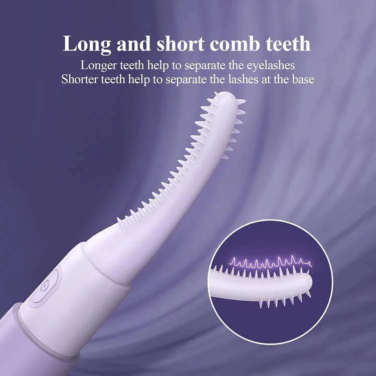 TOUCHBeauty Electric Heated Eyelash Curler Fashion Silicone Eyelash Curling Tool Hot Sell Beauty Device