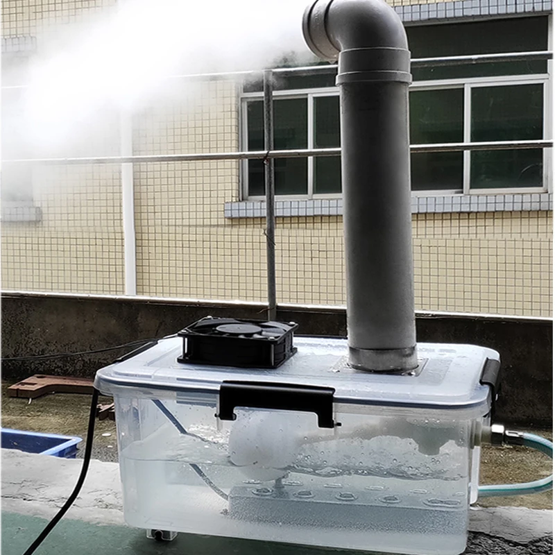 Conloon 10 head mist maker ultrasonic humidifier component 7L/hr for greenhouse