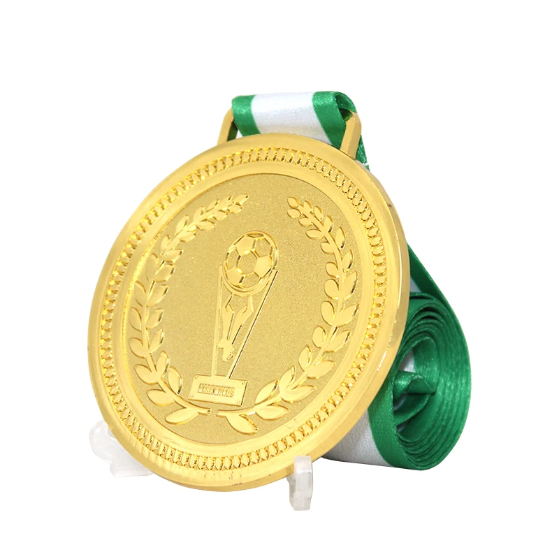 New design 2D laser engraved metal crafts sports competition champion football basketball custom medals