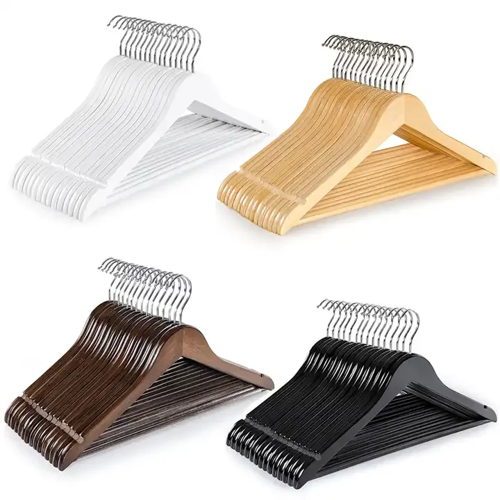 Wooden Belt Organizer Hanger With 8 Hooks Wood Clothing Hanger Clothing Luxury Wardrobe Wooden Trouser Hanger Space Saver