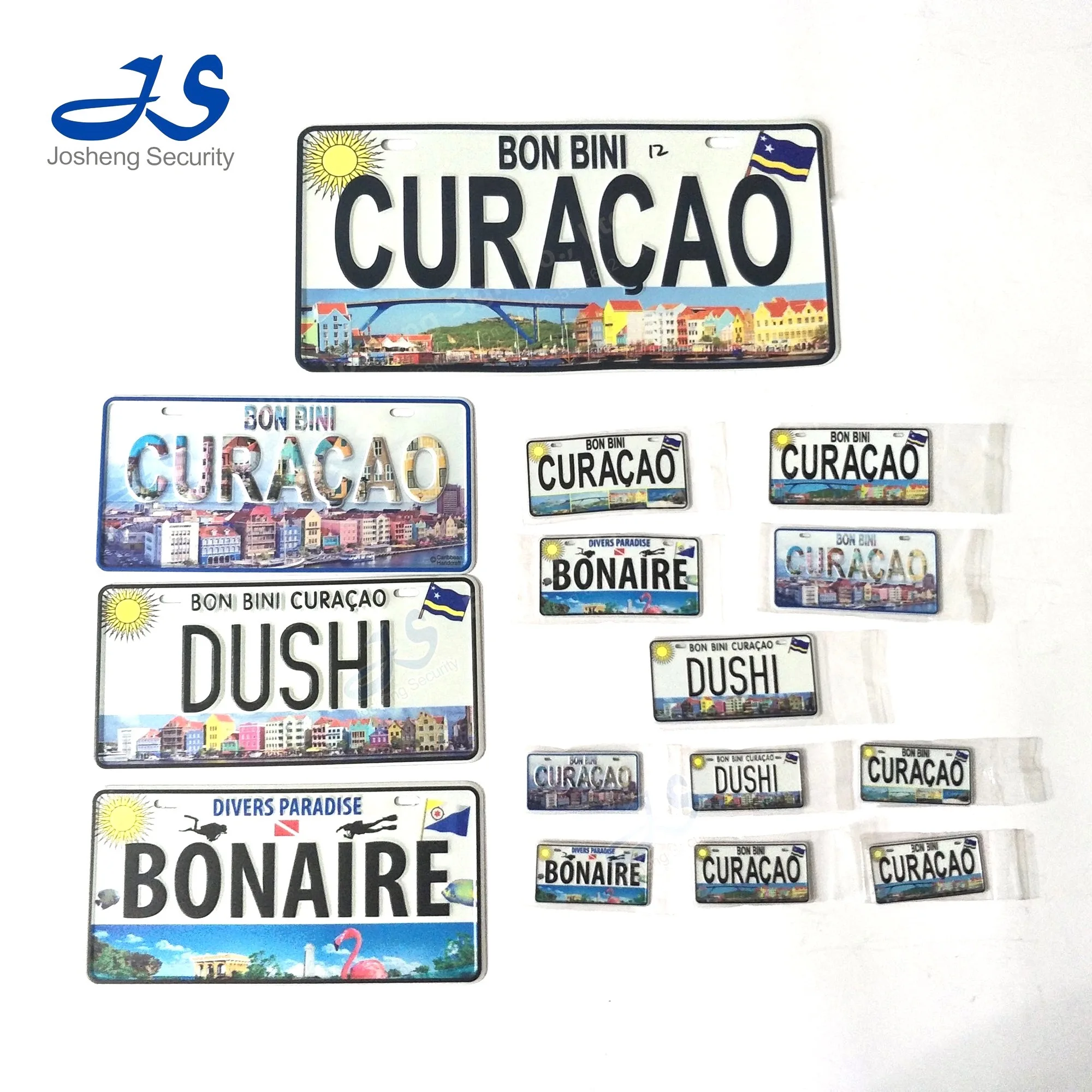 Car Number Plates Accept Acutom Wholesale 15x30cm Vintage Gift Magnet Famous Metal OEM Customized Vehicle Plates