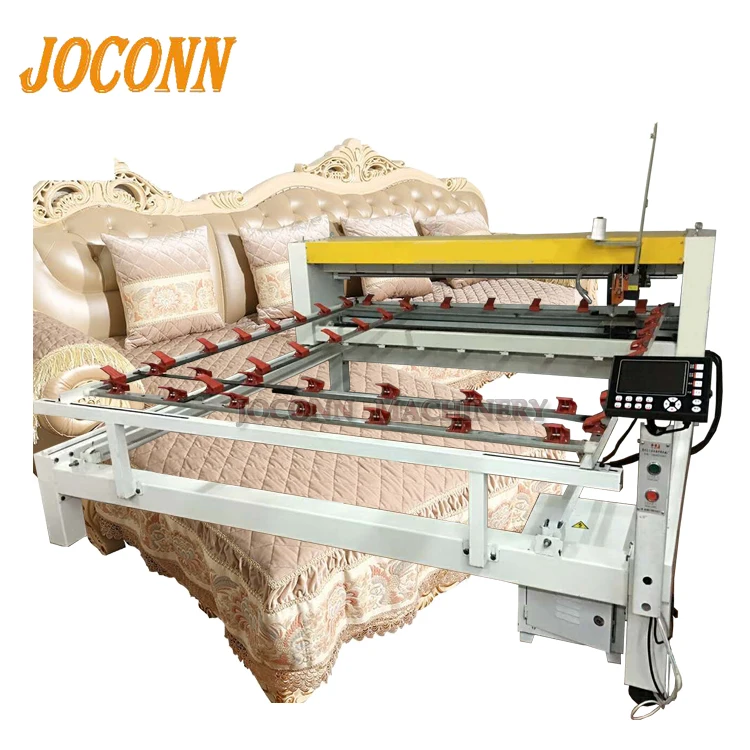 Горизонтальная машина для одеял вышивки стеганых изделий производства шелковых компьютеризированная шитья